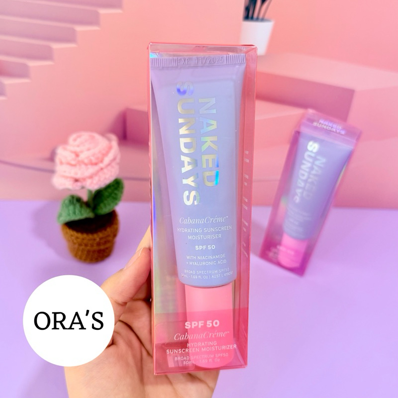 Kem dưỡng chống nắng Naked Sundays SPF50 CabanaCrème Hydrating