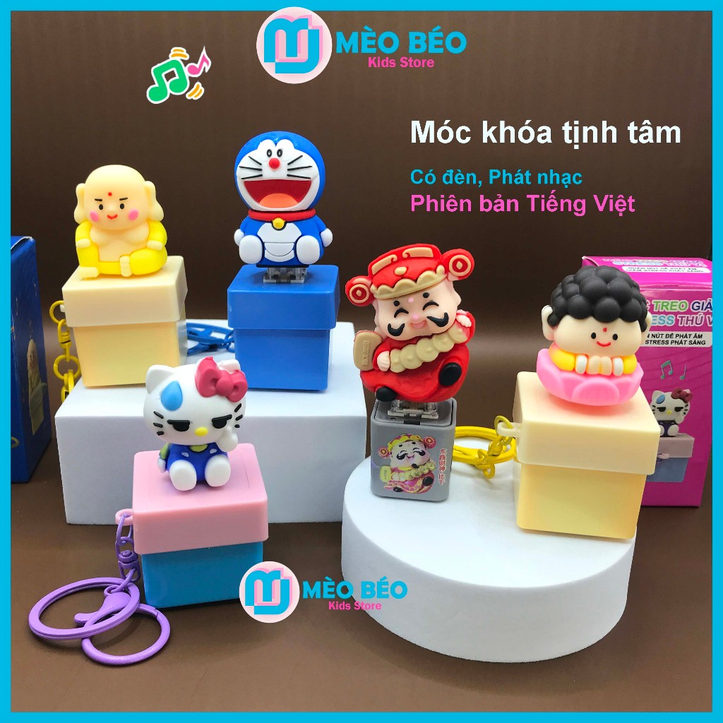 Tiếng Việt Móc khóa tịnh tâm móc khoá thiên lý ơi móc khoá phật