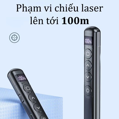 BÚT TRÌNH CHIẾU Powerpoint Thuyết Trình Laser BEAR S7 Chiếu Slide Điều