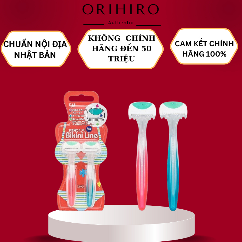Dao cạo vùng kín Bikini Line chính hãng Kai Nhật Bản Shopee Việt Nam