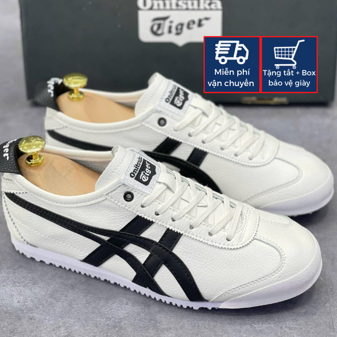 Gi Y Th Thao Onitsuka Tiger Tokuken White Black Tiger Tokuten Tr Ng