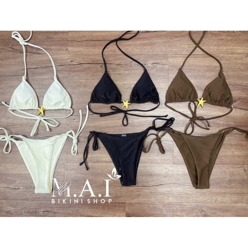 Mai Bikini S T M Nh Tam Gi C G N Sao N U En Tr Ng I Bi N Cho