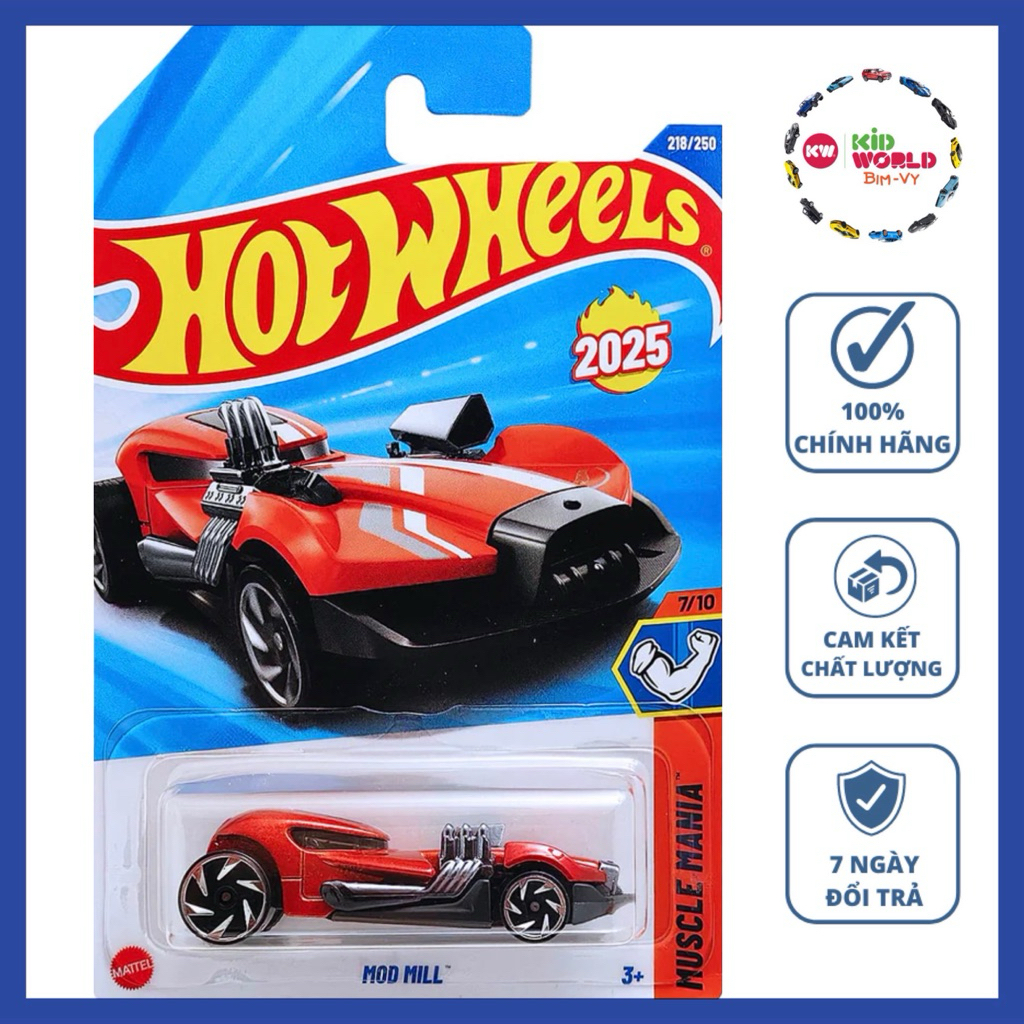 Xe mô hình Hot Wheels basic Mod Mill HYW47 Shopee Việt Nam