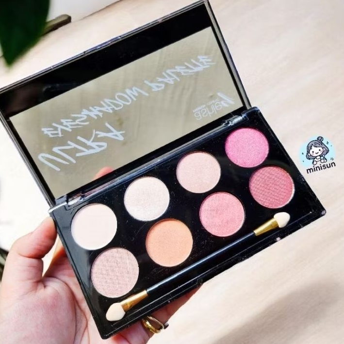 Bảng phấn mắt Ashley Ultra Eyeshadow Palette Tone HỒNG NUDE Shopee