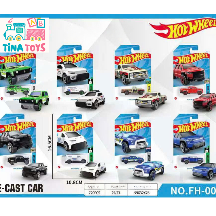 Mô Hình Hot Wheels Basic tỉ lệ 1 64 Xe Ô tô Mô Hình Đồ Chơi Xe đua