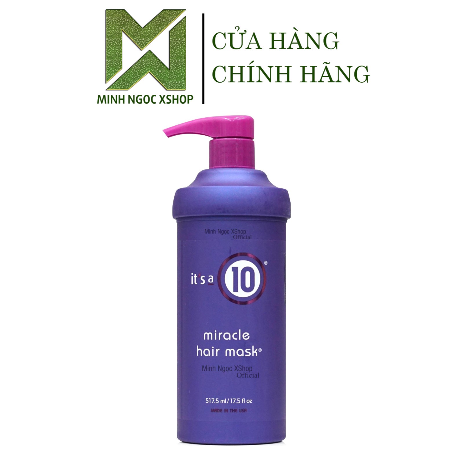 Mặt nạ tóc It s A 10 Miracle Hair Mask 240ML 517 5ML Shopee Việt Nam