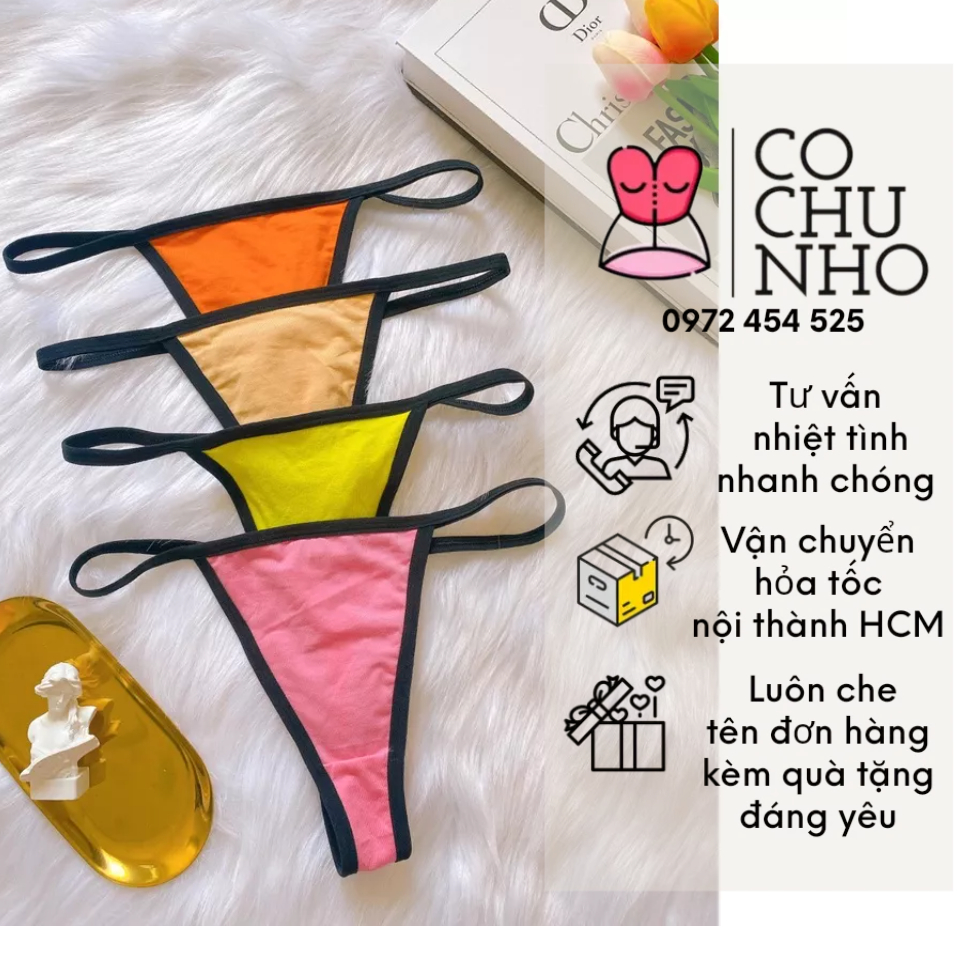 CK Quần lót lọt khe cotton sexy Quần chíp nữ gợi cảm cochunhoquan Shopee Việt Nam