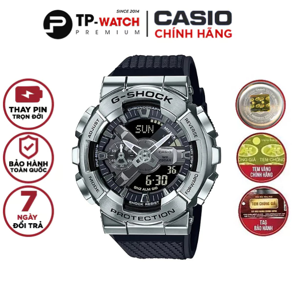 Đồng Hồ Nam Casio G Shock GM 110 1ADR Chính Hãng G Shock GM 110 1A