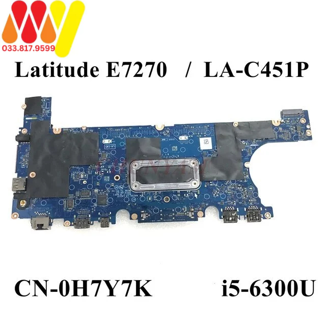 Mainboard laptop Dell Latitude E7270 7270 i5 6300U Shopee Việt Nam