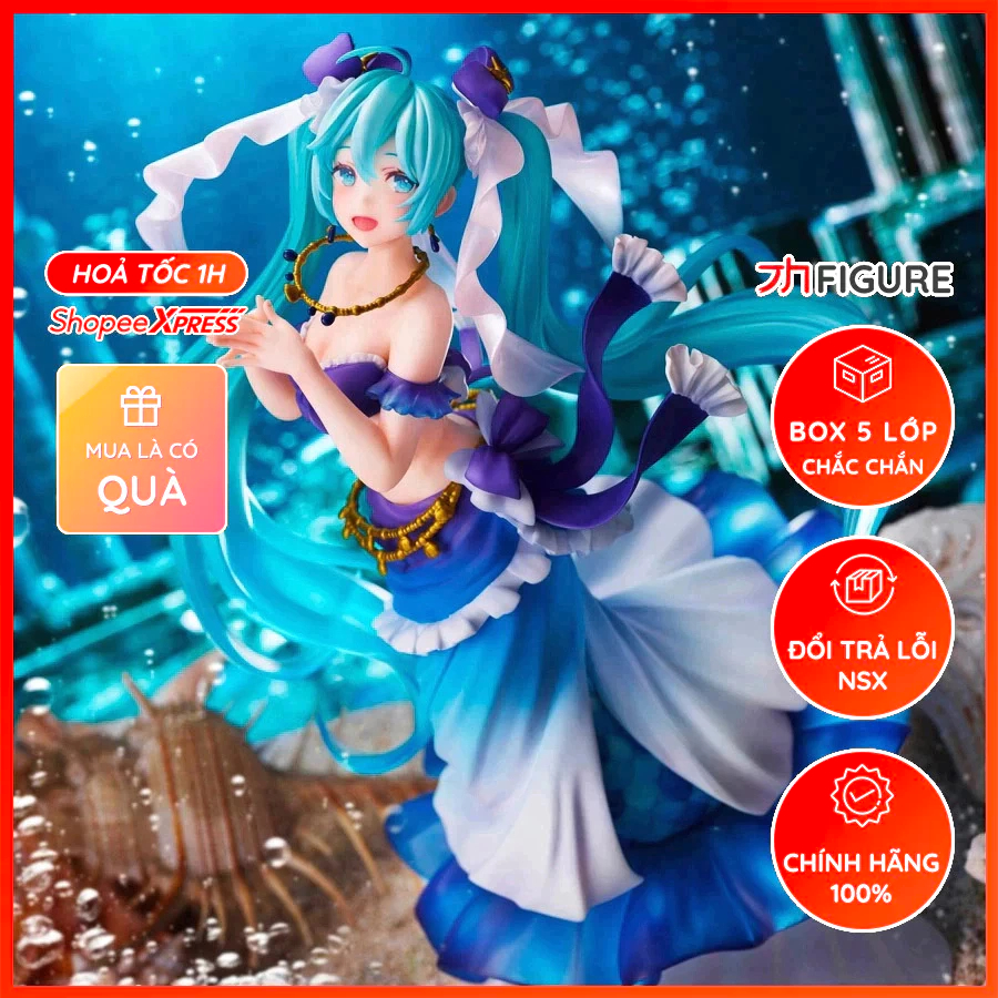 Hàng sẵn Mô Hình Hatsune Miku Vocaloid Mermaid ver Artist