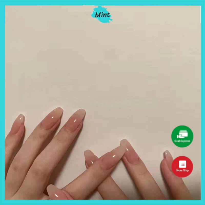 Nail Box Thiết Kế NB Móng Úp Thiết Kế Ombre Hồng Nude Nhẹ Nhàng Đơn