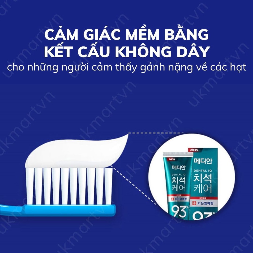 Kem Đánh Răng Hàn Quốc Trắng Răng MEDIAN DENTAL IQ 93% 4g , 120g – MEDIAN GUM SCIENCE 87%-93% 120g