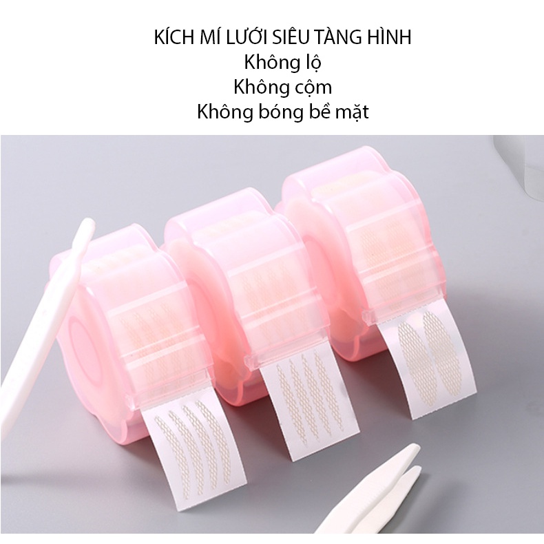 Kích mí lưới siêu tàng hình dán bằng nước (3 size)