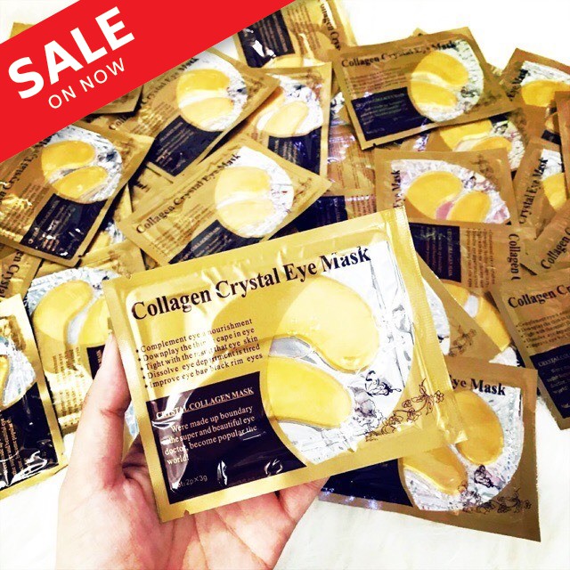 COMBO 50 MIẾNG MẶT NẠ MẮT Crystal các loại dưỡng mắt chống bọng, chống thâm mắt COMBO 50 MIẾNG