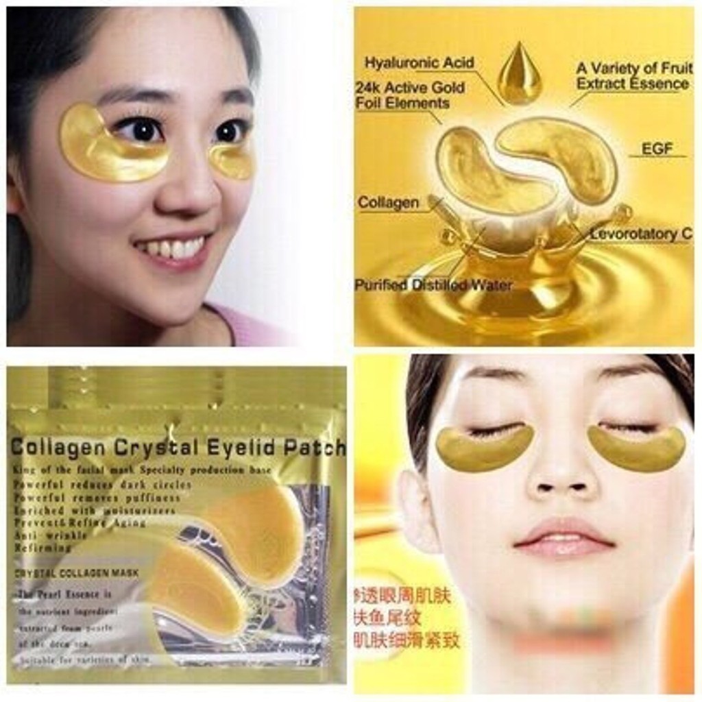 COMBO 20 MẶT NẠ MẮT COLLAGEN – Mask mắt chống nhăn, chống thâm mắt COMBO 20 CÁI