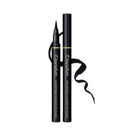 Bút Dạ Kẻ Mắt Nước Karadium Waterproof Brush Liner Black