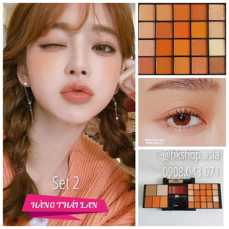 Set phấn mắt má hồng ,Set trang điểm ODBO BEAUTY IN ONE OD1006 – (Auth Thái) – anhduong.official.vn