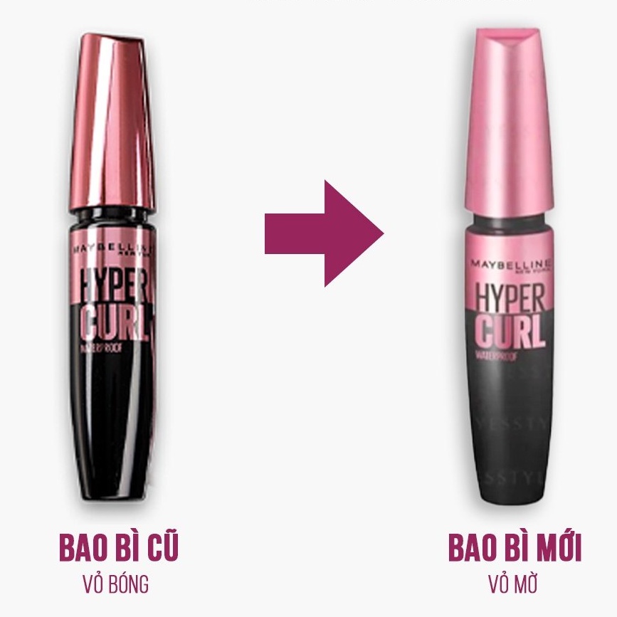 Mascara Làm Dài Và Cong Mi Maybelline The Hyper Curl Mascara 9.2ml