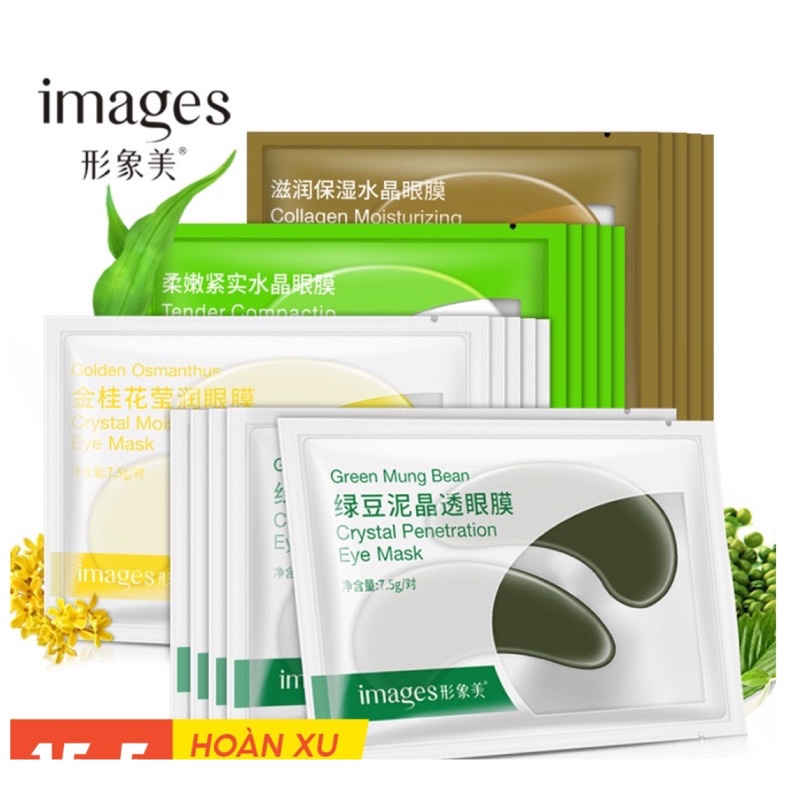 Mặt nạ mắt mask mắt Collagen , image , bioaqua A109