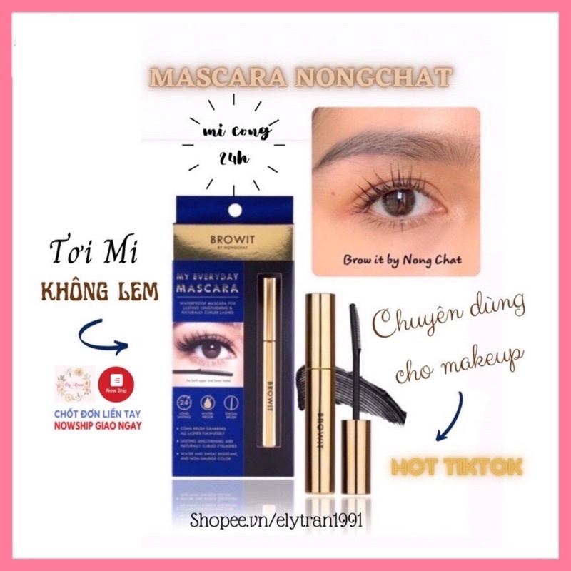 [CÓ SẴN] MASCARA BROWIT NONGCHAT THÁI LAN – DATE2026