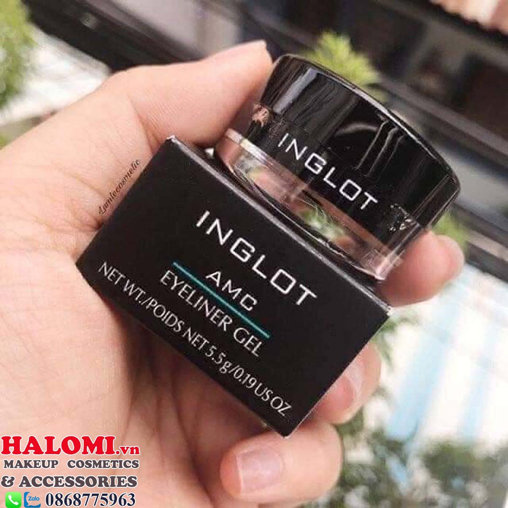 Gel Kẻ Mắt Inglot Chính Hãng Không Lem Không Trôi