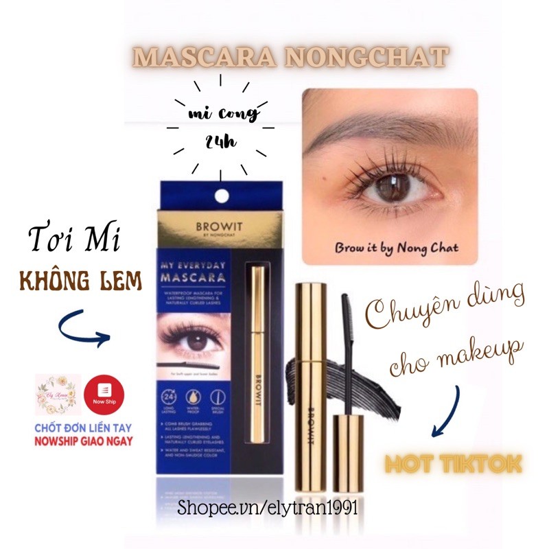 [CÓ SẴN] MASCARA BROWIT NONGCHAT THÁI LAN – DATE2026