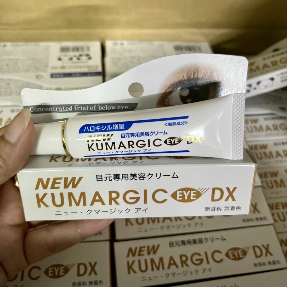 Kem xóa thâm quầng mắt kumargic eye nhật bản giảm bọng mắt thâm mắt quầng mắt chống nhăn chống lão hóa vùng mắt. mẫu mới