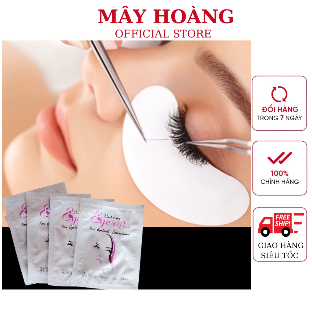 Gel pad mi, gelpad dán mi dưới collagen dưỡng mắt (1 bịch 50 cặp)