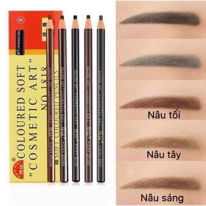 Cây Chì Xé Kẻ Chân Mày Cosmetic [Hàng Xịn] Nét Chì Thanh, Dễ Kẻ Dễ Sử Dụng