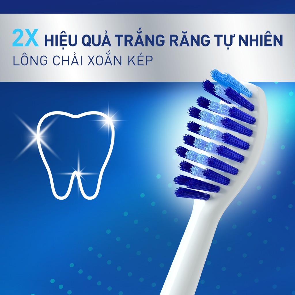 Bộ 2 đầu bàn chải điện P/S – Trắng Răng Tự Nhiên