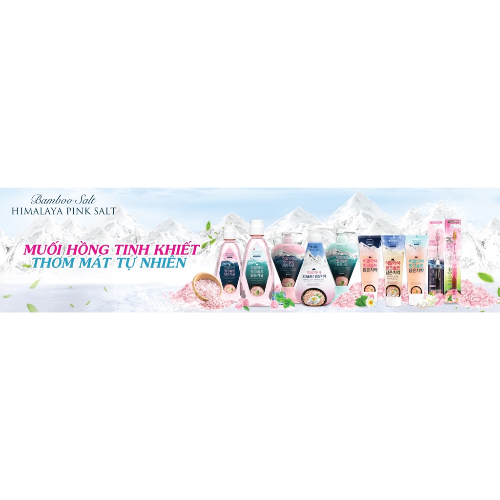 Kem Đánh Răng Muối Hồng Himalaya Pinksalt Hàn Quốc 100g