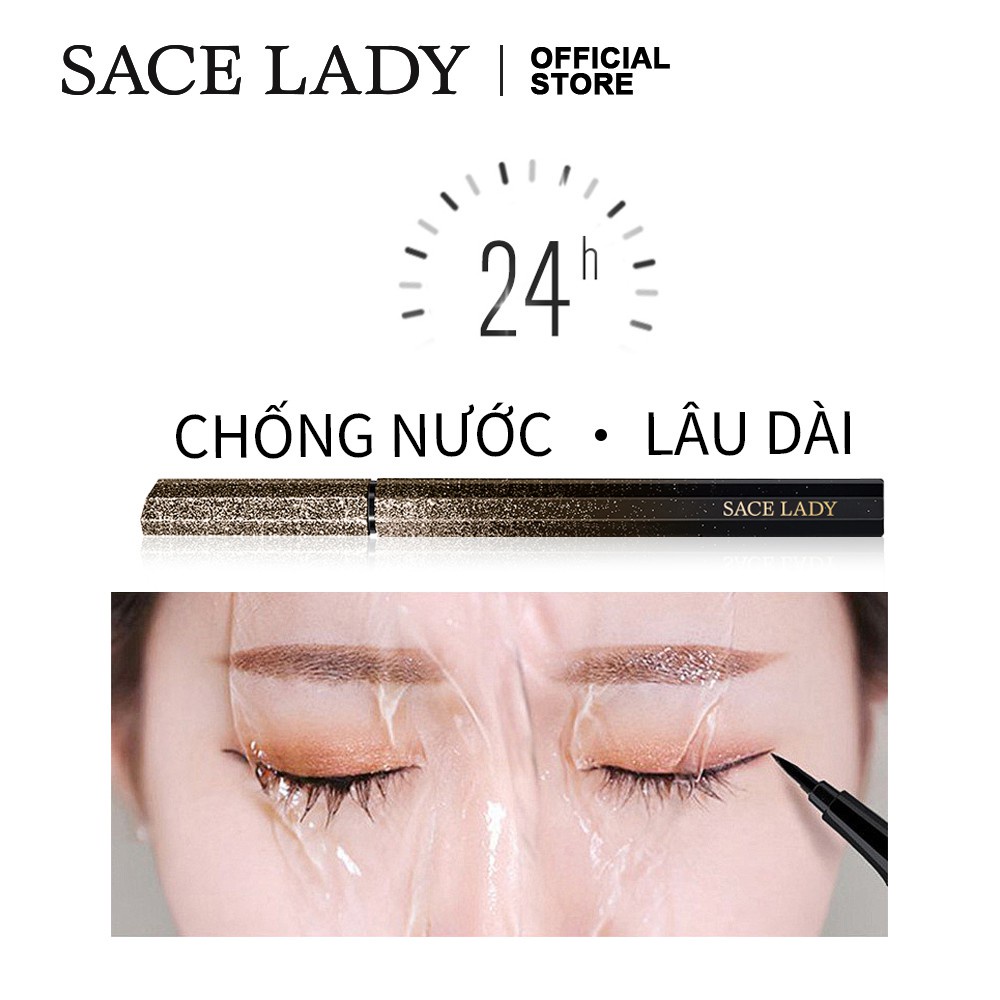 [SẴN] Bút kẻ mắt SACE LADY chống nhòe lâu trôi nhanh khô 1.2ml SL349