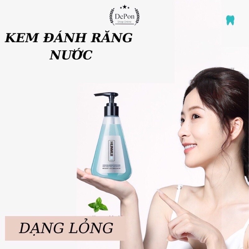 [Chính Hãng] Combo 2 Hộp Kem Đánh Răng hunmui – Kem Đánh Răng Dạng Gel Lỏng Thơm-Vệ Sinh Răng Miệng Không Hôi Miệng