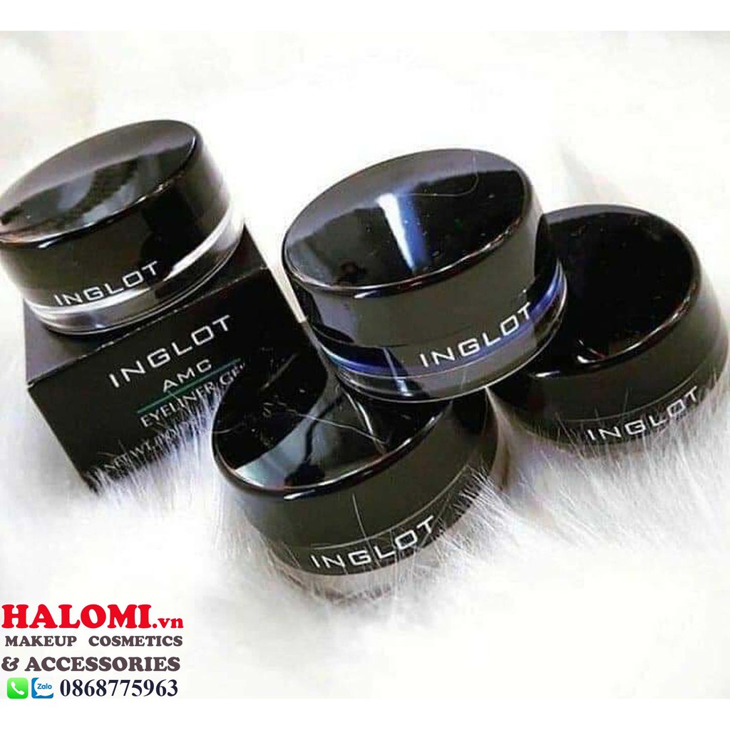 Gel Kẻ Mắt Inglot Chính Hãng Không Lem Không Trôi