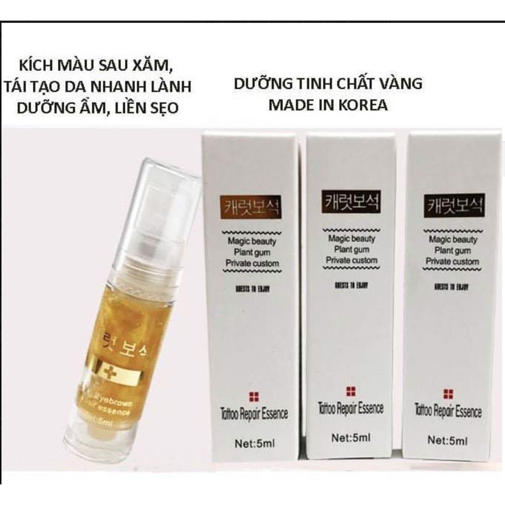 Dưỡng môi sau xăm Collagen 24k-Kích Màu-Tái Tạo Da Nhanh lành-Dưỡng Ẩm -Liền Sẹo