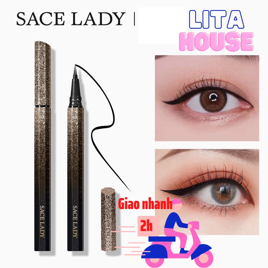 [SẴN] Bút kẻ mắt SACE LADY chống nhòe lâu trôi nhanh khô 1.2ml SL349