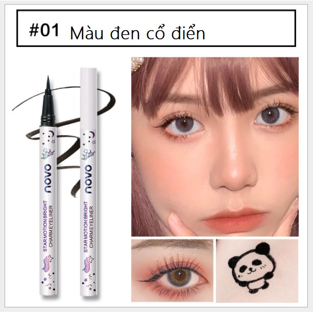 Dạ Kẻ Mắt Novo 8 Màu – Dòng Eyeliner Cao Cấp