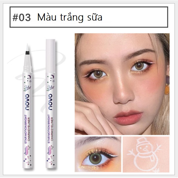 Dạ Kẻ Mắt Novo 8 Màu – Dòng Eyeliner Cao Cấp