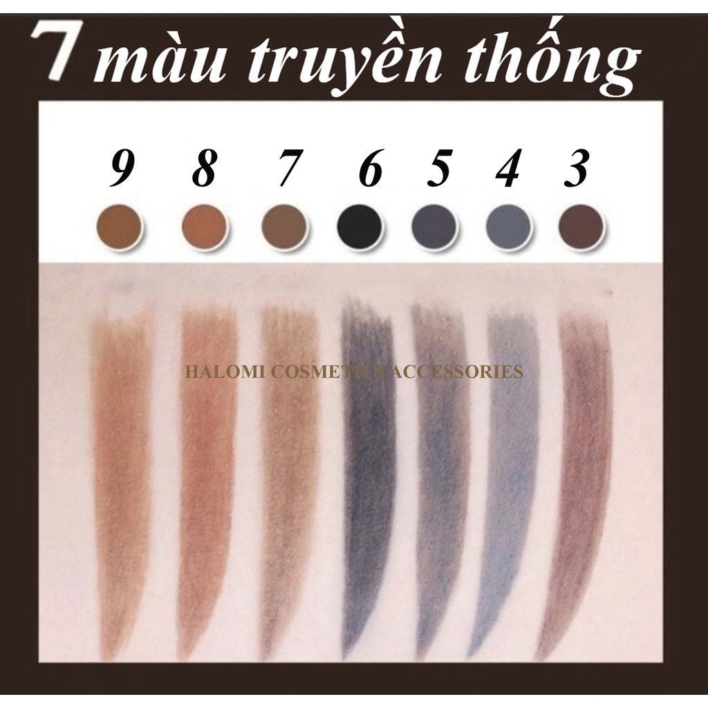 Chì xé kẻ chân mày Haozhuang sắc nét dễ kẻ, chì kẻ mày phẩy sợi chuyên dùng cho makeup