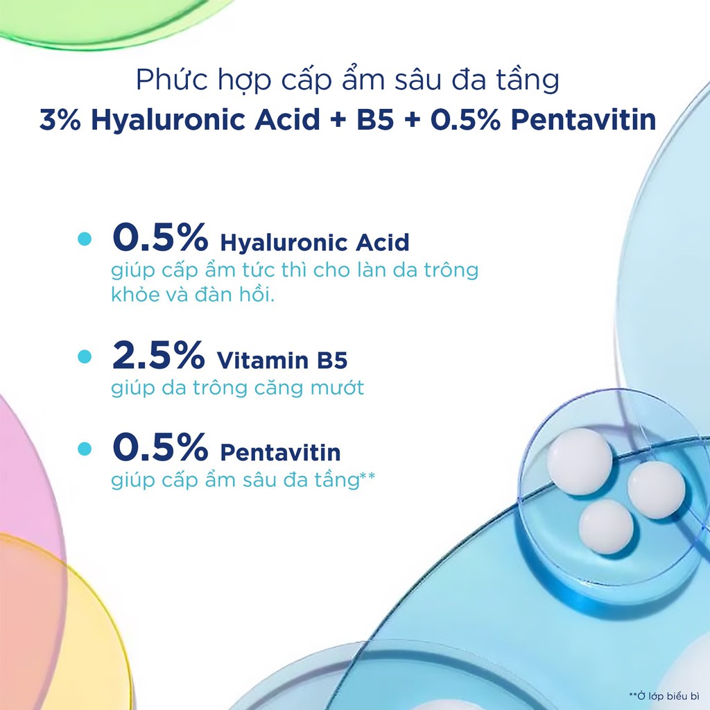 Tinh chất Simple Hyaluronic Acid + B5* Booster Serum cấp ẩm sâu đa tầng 30ml