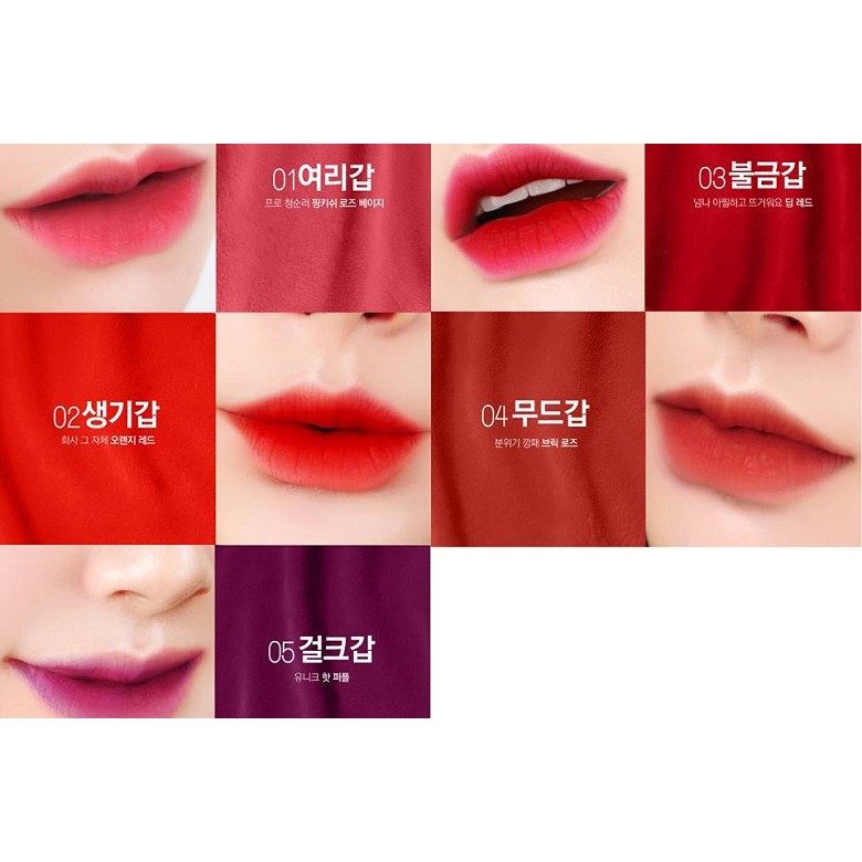 Son kem lì Bbia Last Velvet Lip Tint[Coco Shop]