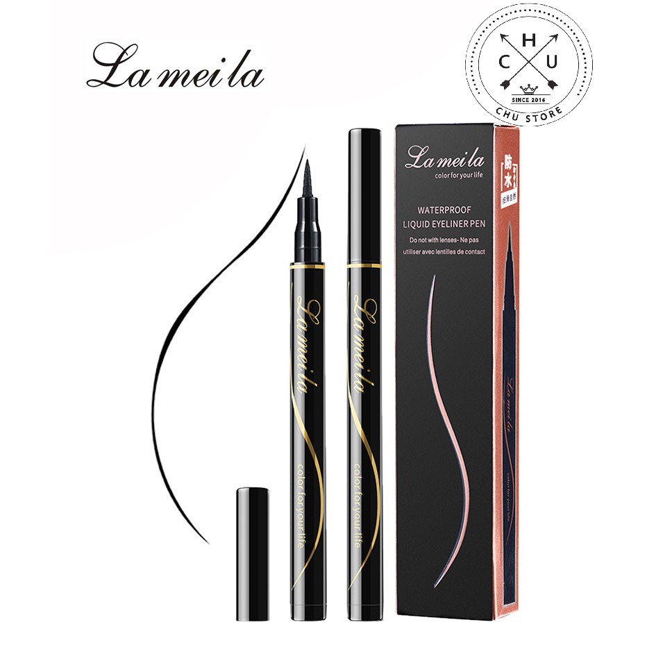 HOT – Bút kẻ mắt Lameila – water proof liquid eyeliner pen (Chustore KM1)