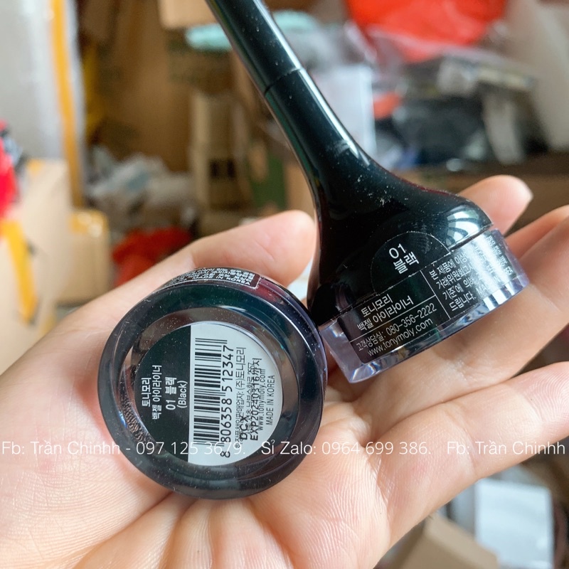 Gel kẻ mắt Tony Moly kẻ mắt dễ dàng, lâu trôi, sắc nét ChiinBeauty