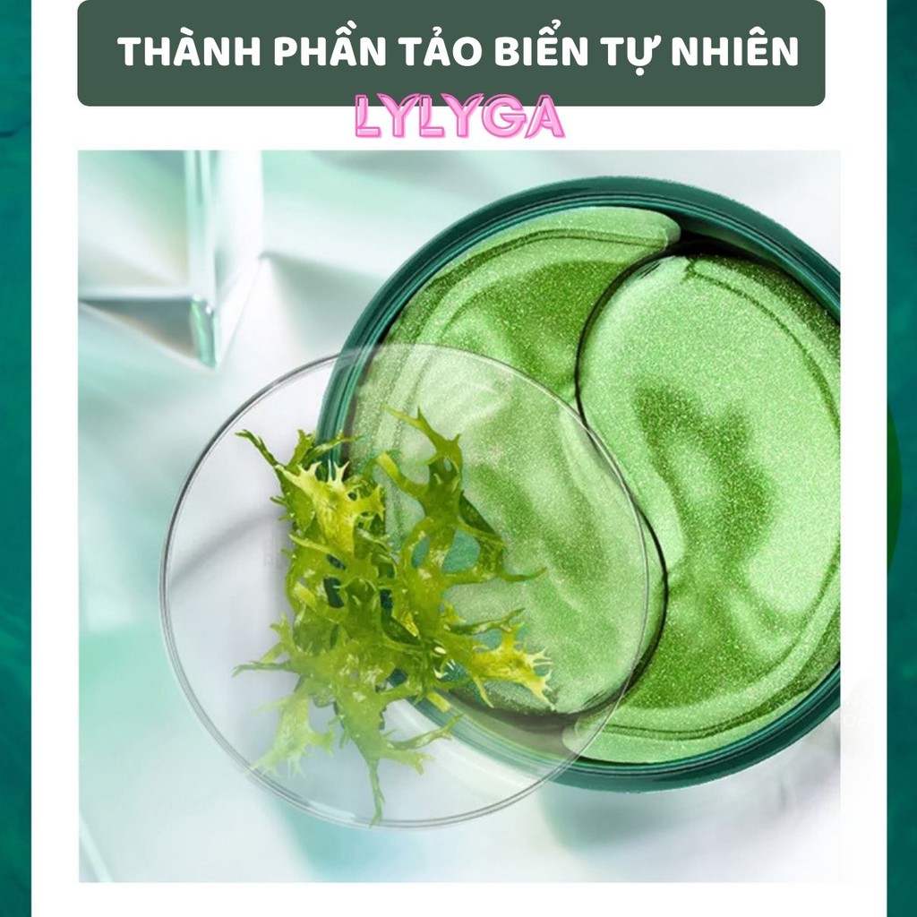 Mặt nạ mắt BIOAQUA Tảo Biển Hộp 60 miếng Nội địa Trung , Giảm thâm nhăn quầng mắt bọng mắt hiệu quả MN08