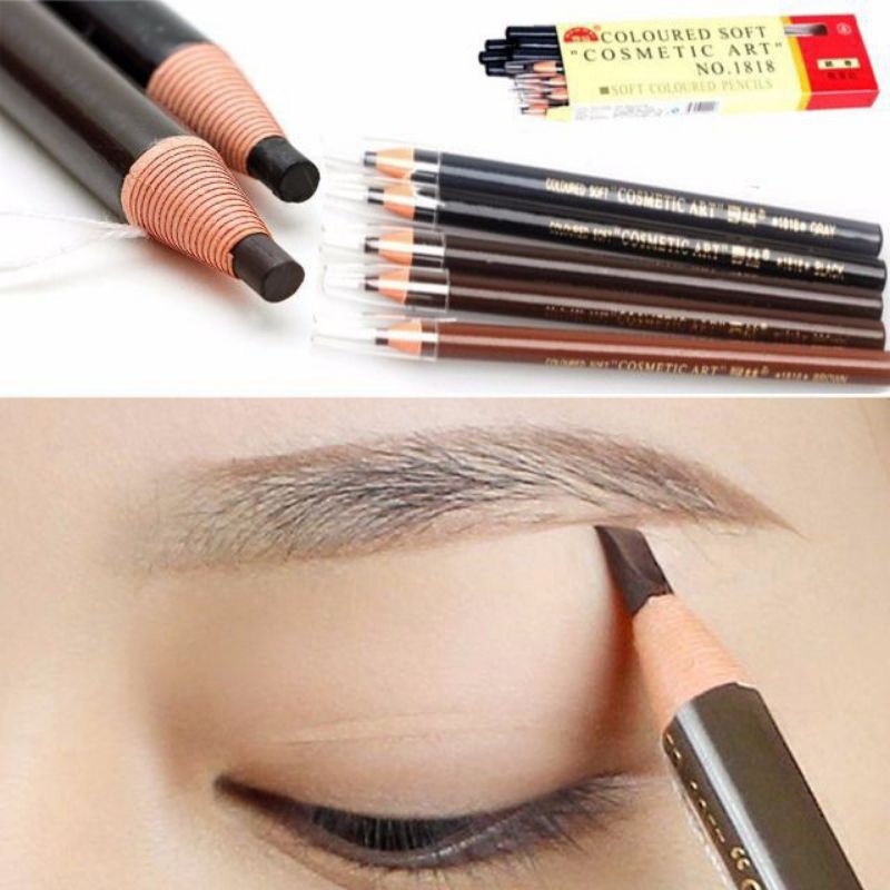 [1 Cây] Chì Xé Kẻ Chân Mày Cao Cấp Chống Trôi, Chống Thấm Cosmetic Art Eyebrow Pencil