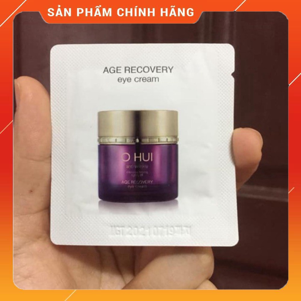 Gói kem dưỡng mắt Ohui tím, giảm nhăn thâm và bọng mắt – Ohui Age Recovery Eye Cream