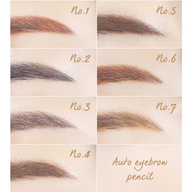 Chì Kẻ Chân Mày Innisfree Auto Eyebrow Pencil Mẫu Mới