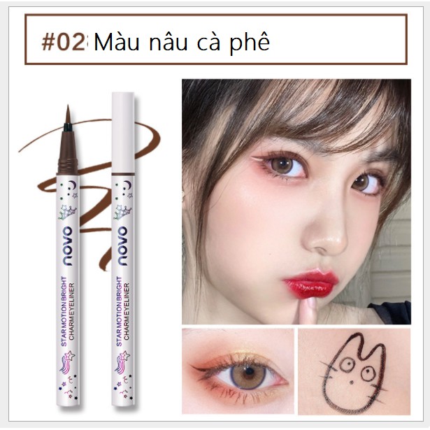 Dạ Kẻ Mắt Novo 8 Màu – Dòng Eyeliner Cao Cấp