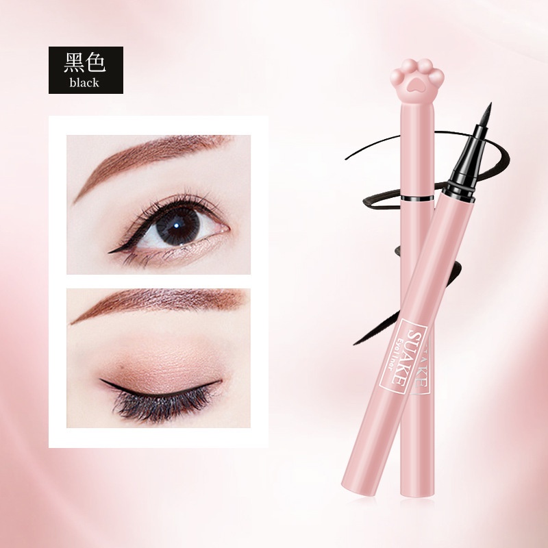 Kẻ mắt nước Suake vỏ hồng, bút kẻ mắt không lem không trôi D2 – Sammi beauty