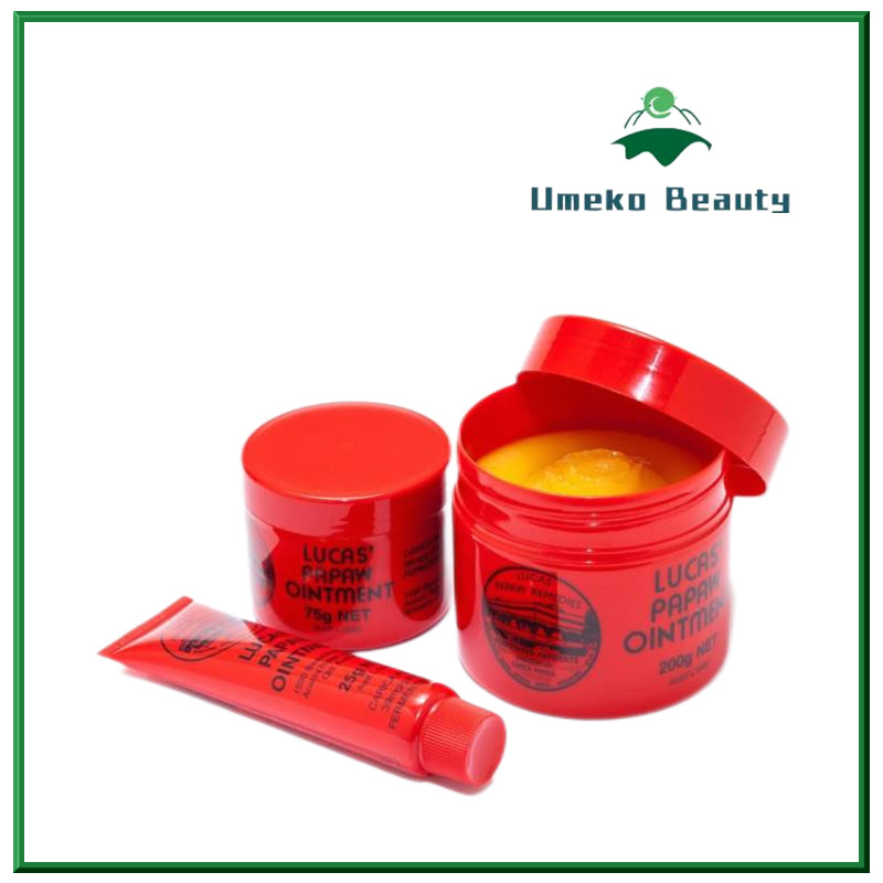 【Từ tp Hồ Chí Minh gửi hàng】Kem Đu Đủ Đa Năng Lucas Papaw Ointment 25g, 75g Dưỡng ẩm, dưỡng môi, ngăn ngừa chàm, giảm ngứa